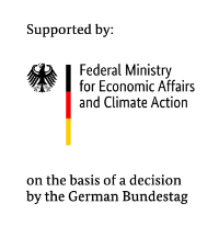 Supported by: Federal Ministry for Economic Affairs and Climate action on the basis of a decision by the German Bundestag.